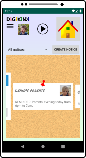 Screenshot Parent Board